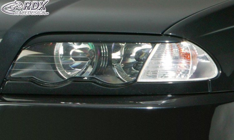 RDX Headlight covers for BMW 3-series E46 sedan/Touring -2002