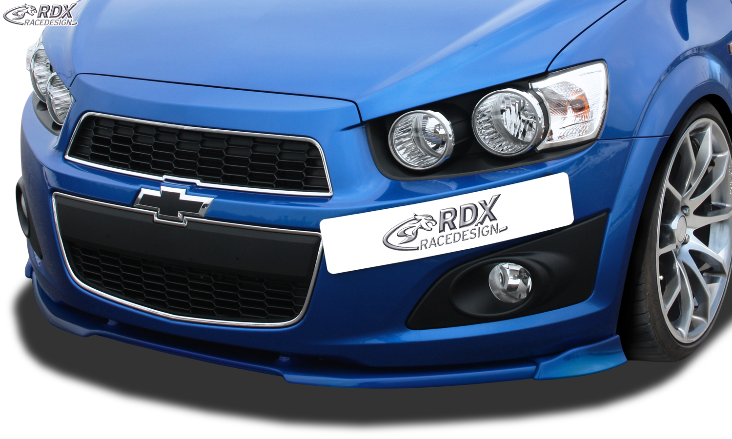 RDX Front Spoiler VARIO-X for CHEVROLET Aveo (T300) Front Lip Splitter