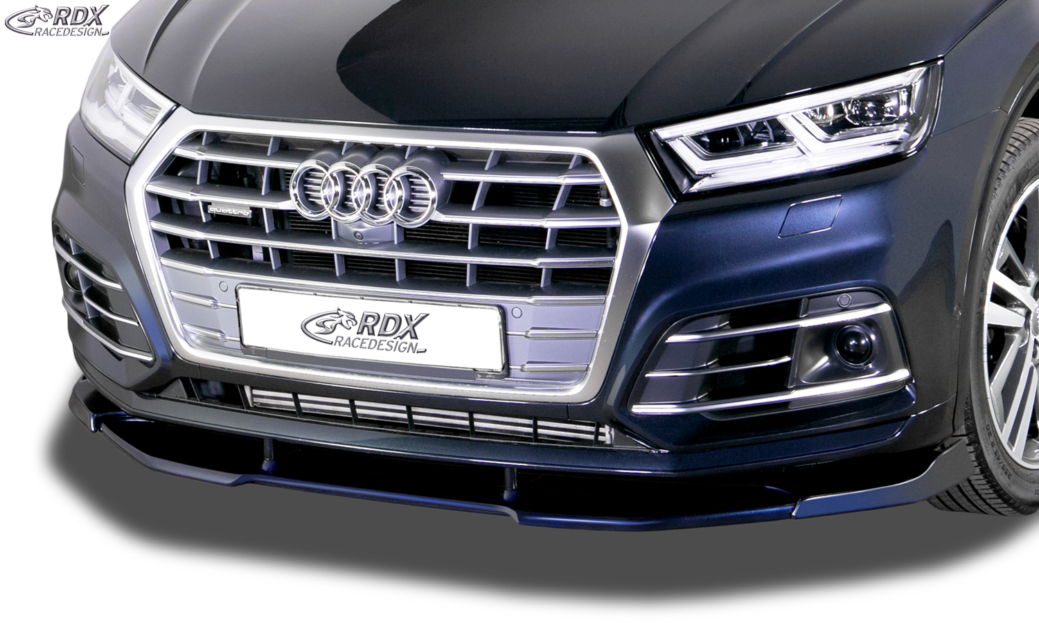 RDX Front Spoiler VARIO-X for AUDI Q5 (FY) S-Line & SQ5 Front Lip Splitter