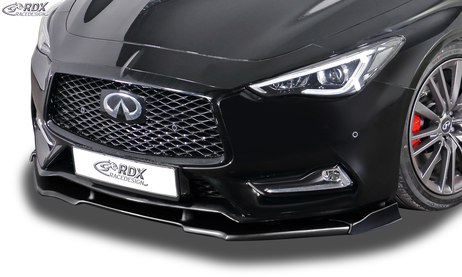 RDX Front Spoiler VARIO-X for INFINITI Q60 Front Lip Splitter