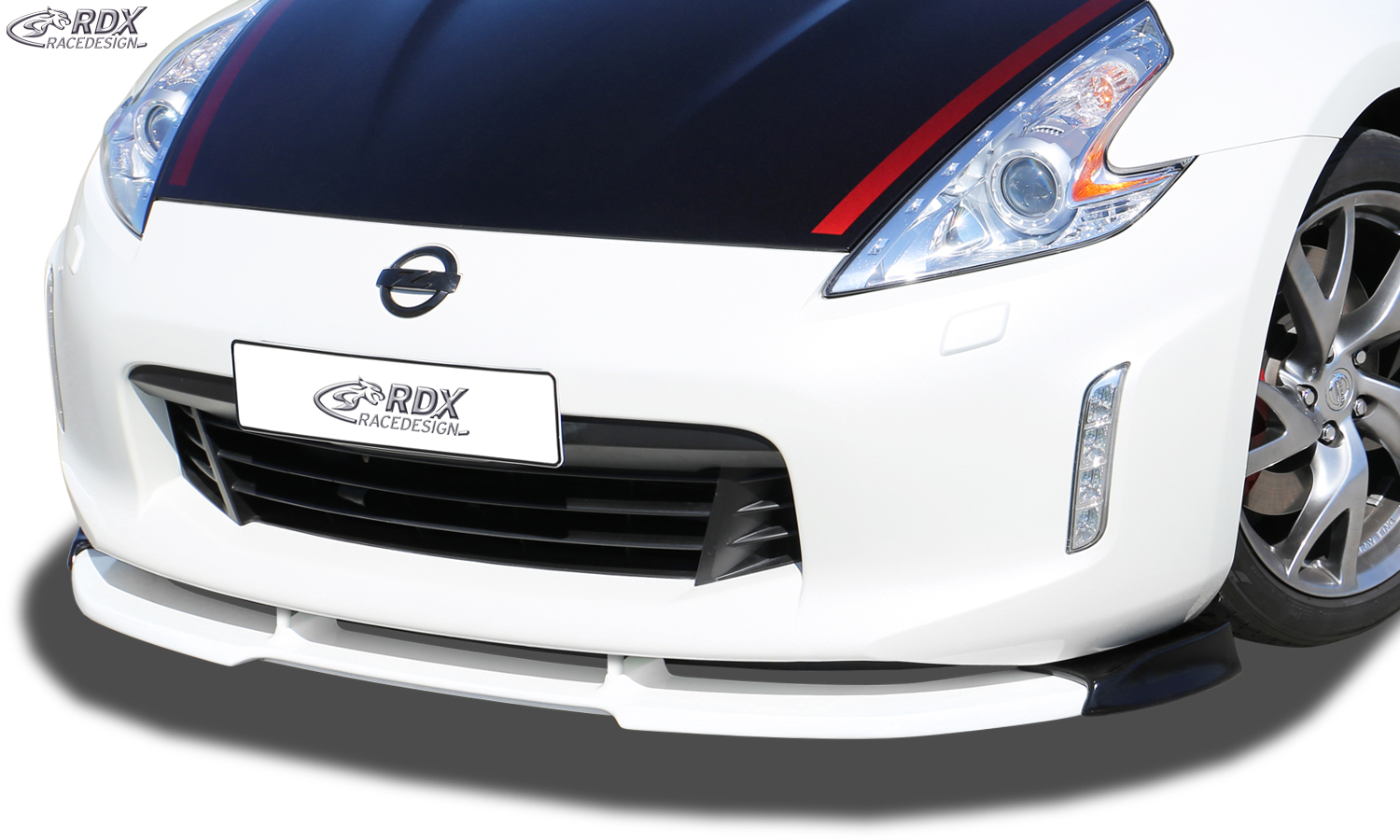 RDX Frontspoiler VARIO-X für NISSAN 370Z 2013+ Frontlippe Front Ansatz Vorne Spoilerlippe