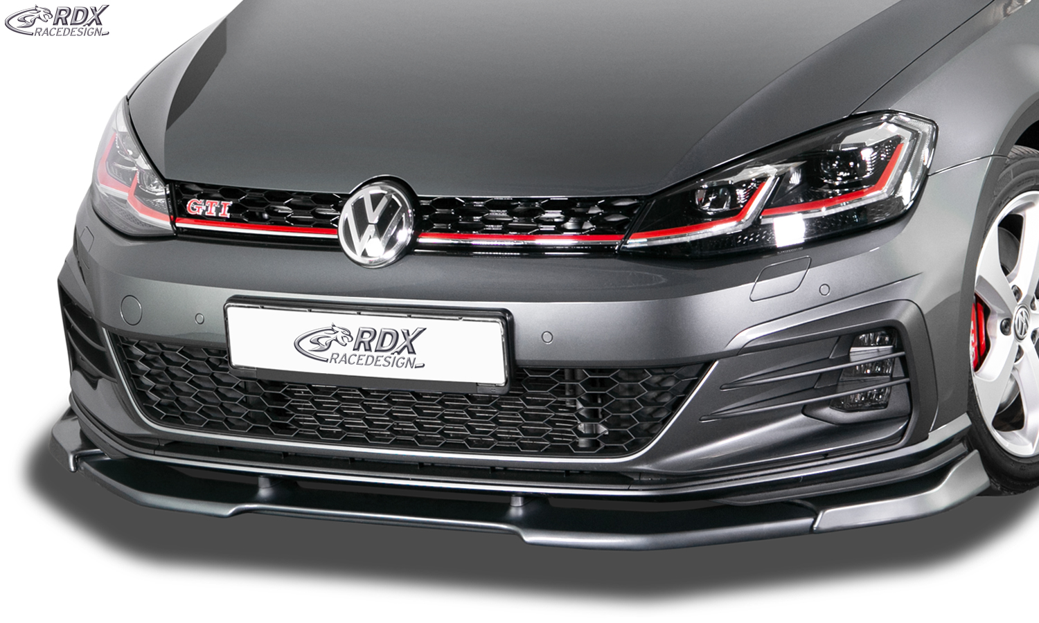 RDX Front Spoiler VARIO-X for VW Golf 7 GTI / GTD / GTE Facelift 2017+ Front Lip Splitter