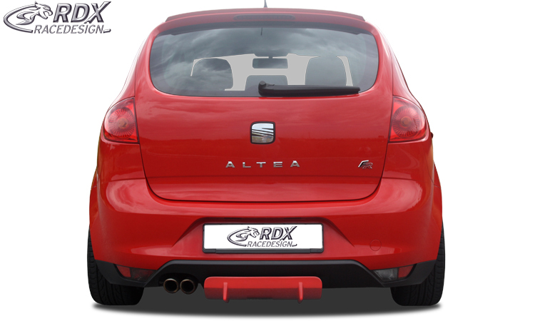 RDX Rear Diffusor U-Diff for SEAT Altea 5P (also for FR & XL)