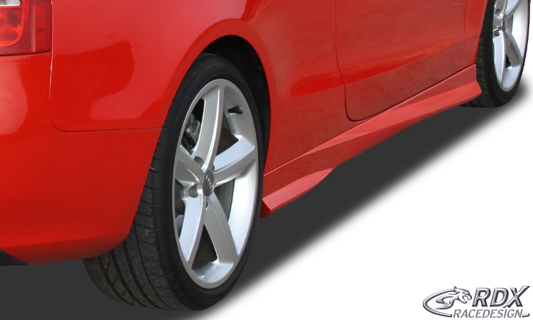 RDX Sideskirts for AUDI A5 Coupe + Convertible "Turbo" 