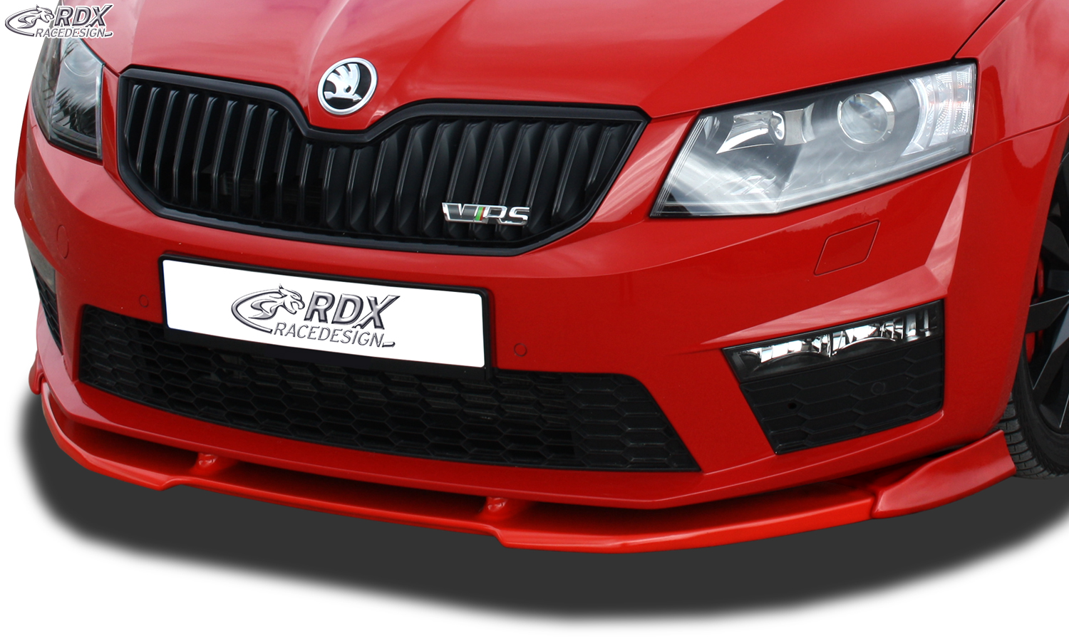 RDX Front Spoiler VARIO-X for SKODA Octavia 3 (5E) RS Front Lip Splitter