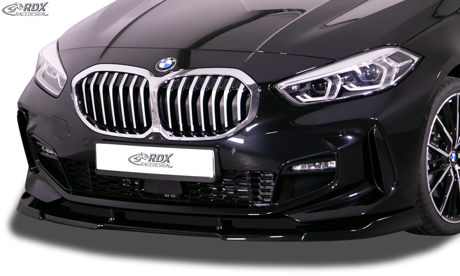 RDX Front Spoiler VARIO-X for BMW 1-series F40 M Sport Front Lip Splitter