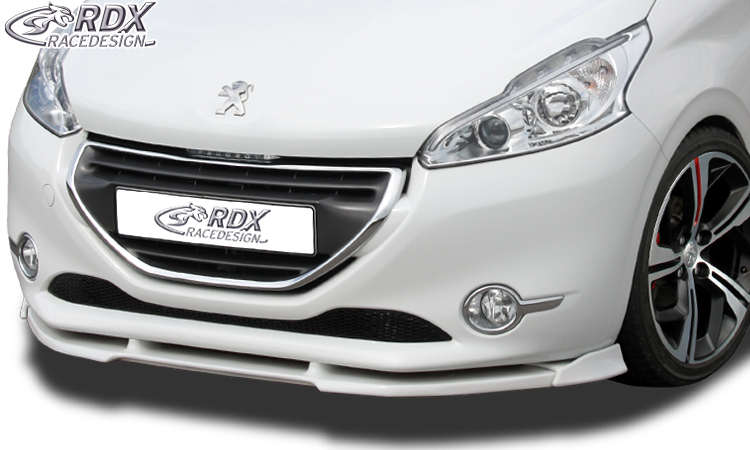 RDX Front Spoiler VARIO-X for PEUGEOT 208 (2012-2019) Front Lip Splitter