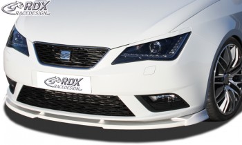 RDX Frontspoiler VARIO-X für SEAT Ibiza 6J, 6J SC & 6J ST Facelift 04/2012+ (nicht FR) Frontlippe Front Ansatz Vorne Spoilerlippe