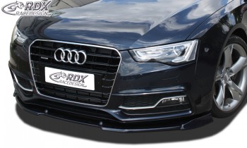 RDX Frontspoiler VARIO-X für AUDI A5 2011+ / S5 (Coupe + Cabrio + Sportback, S-Line- bzw. S5-Frontstoßstange) Frontlippe Front Ansatz Vorne Spoilerlippe