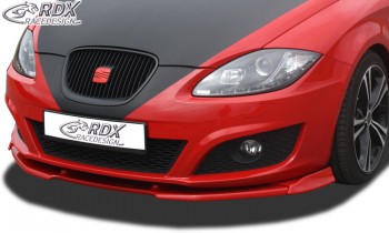 RDX Frontspoiler VARIO-X für SEAT Leon 1P Facelift 2009+ (nicht FR, Cupra) Frontlippe Front Ansatz Vorne Spoilerlippe