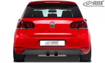 RDX Heckansatz für VW Golf 6 GTI / GTD Heckeinsatz Heckblende Diffusor
