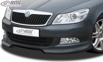 RDX Frontspoiler für SKODA Octavia 2 / 1Z Facelift 2008+ (nicht RS) Frontlippe Front Ansatz Spoilerlippe