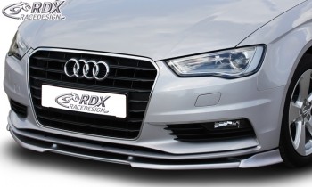 RDX Frontspoiler VARIO-X für AUDI A3 8V, 8VA Sportback, 8VS Limousine, 8V7 Cabrio Frontlippe Front Ansatz Vorne Spoilerlippe