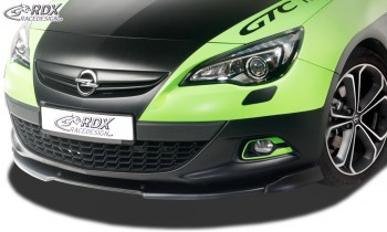 Splitter Front Lip bumper spoiler pour Vauxhall Astra J GTC OPC 2012 FA256