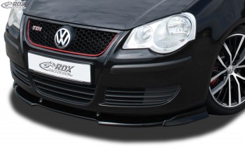 RDX Frontspoiler VARIO-X für VW Polo 9N3 2005+ incl. GTI Frontlippe Front Ansatz Vorne Spoilerlippe