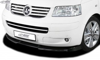 RDX Frontspoiler VARIO-X für VW T5 -2009 (für werkseitig lackierte Stoßstange wie Multivan, …) Frontlippe Front Ansatz Vorne Spoilerlippe
