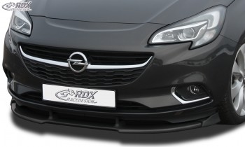 RDX Frontspoiler VARIO-X für OPEL Corsa E Frontlippe Front Ansatz Vorne Spoilerlippe