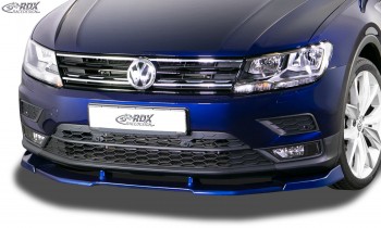 RDX Frontspoiler VARIO-X für VW Tiguan (2016+) Frontlippe Front Ansatz Vorne Spoilerlippe