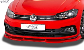 RDX Frontspoiler VARIO-X für VW Polo 2G R-Line & GTI Frontlippe Front Ansatz Vorne Spoilerlippe