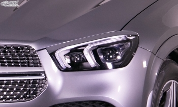 RDX Headlight covers for MERCEDES GLE 167 (2018+) Light Brows