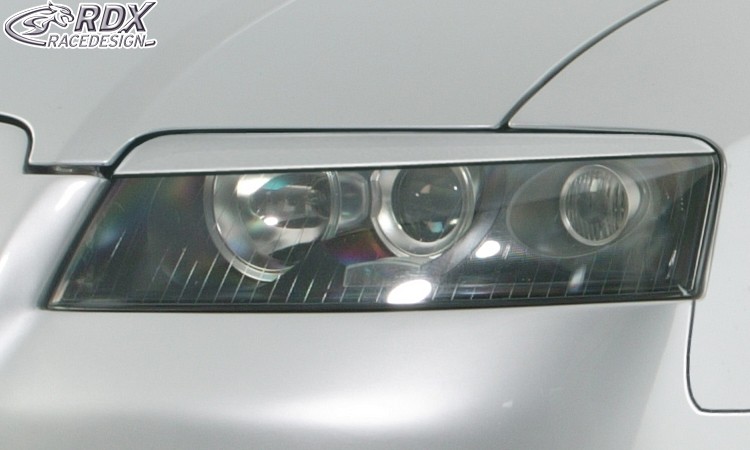 RDX Scheinwerferblenden für AUDI A4 8H Cabrio Böser Blick