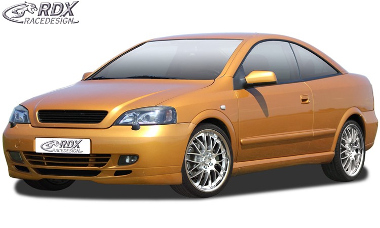 RDX Frontspoiler für OPEL Astra G Coupe / Cabrio Frontlippe Front Ansatz Spoilerlippe