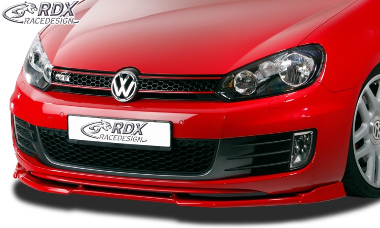 RDX Frontspoiler VARIO-X für VW Golf 6 GTD, GTI Frontlippe Front Ansatz Vorne Spoilerlippe