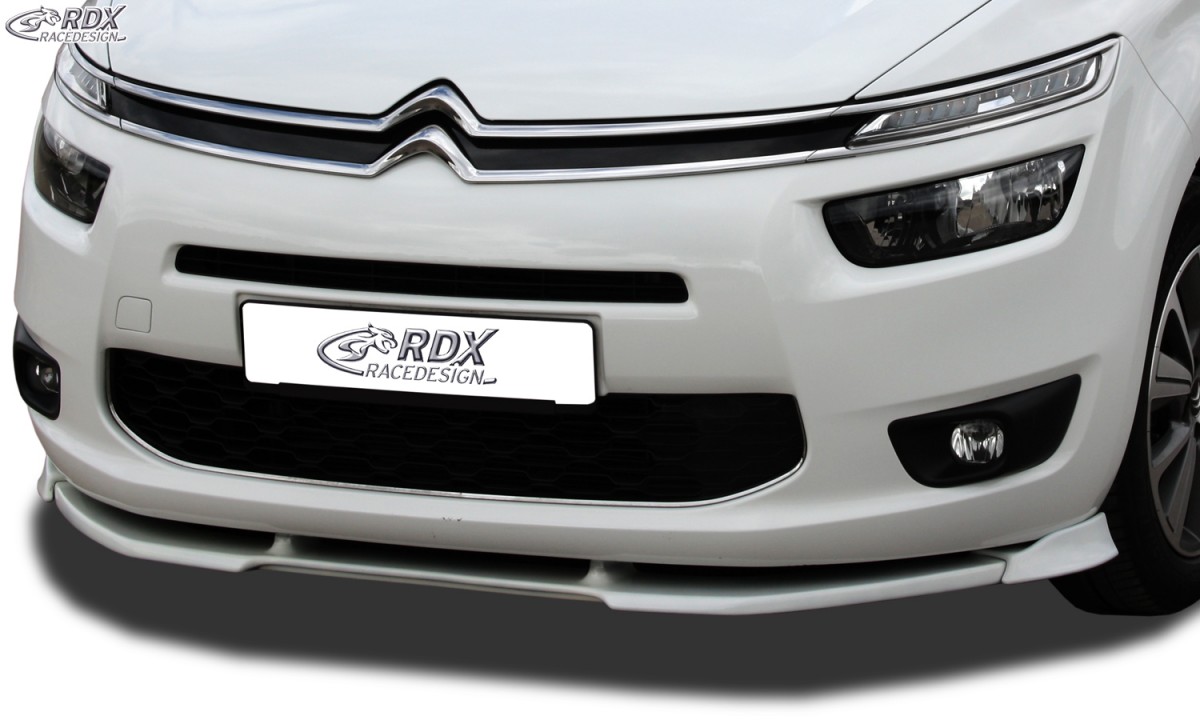 RDX Frontspoiler VARIO-X für CITROEN C4 Grand Picasso 2013+ Frontlippe Front Ansatz Vorne Spoilerlippe