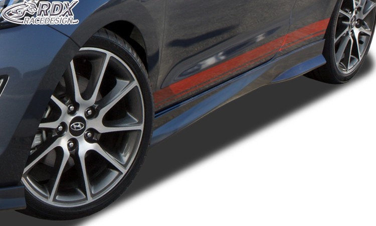 RDX Seitenschweller für HYUNDAI i30 Coupe 2013+ "Turbo" 