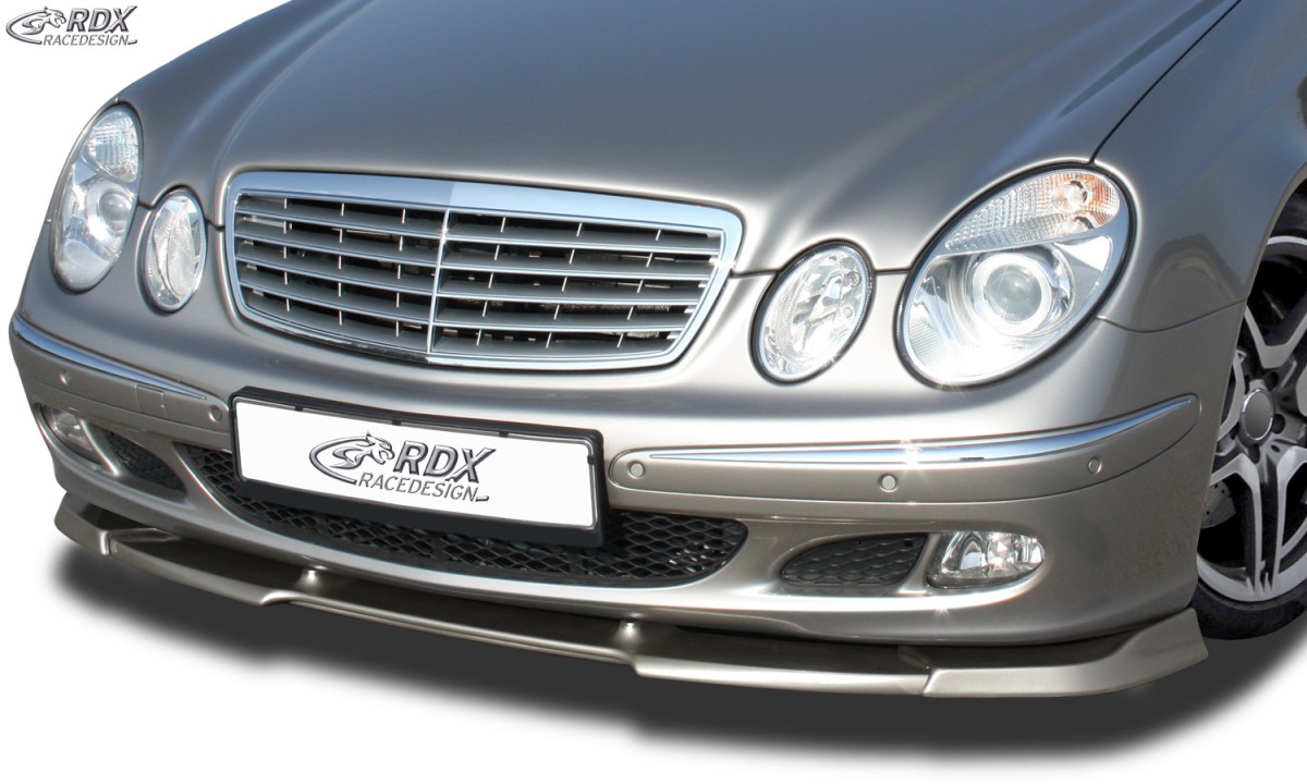 RDX Frontspoiler VARIO-X für MERCEDES E-Klasse W211 -2006 Classic/Elegance Frontlippe Front Ansatz Vorne Spoilerlippe