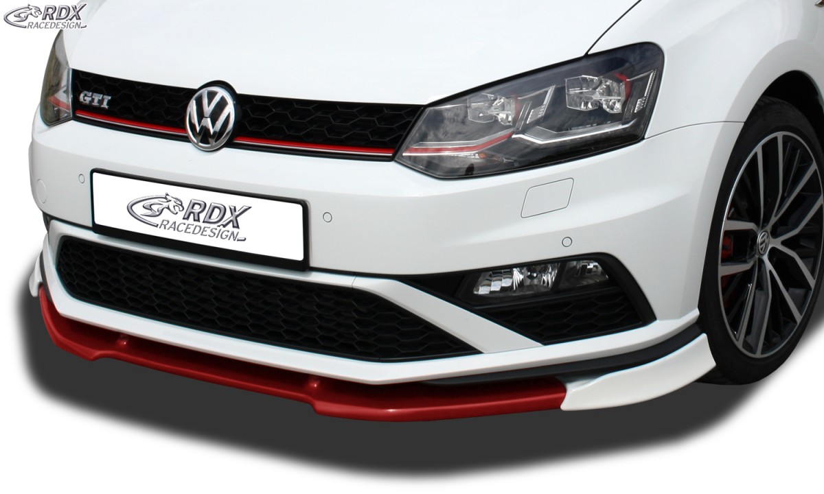 RDX Frontspoiler VARIO-X für VW Polo 6C GTI Frontlippe Front Ansatz Vorne Spoilerlippe