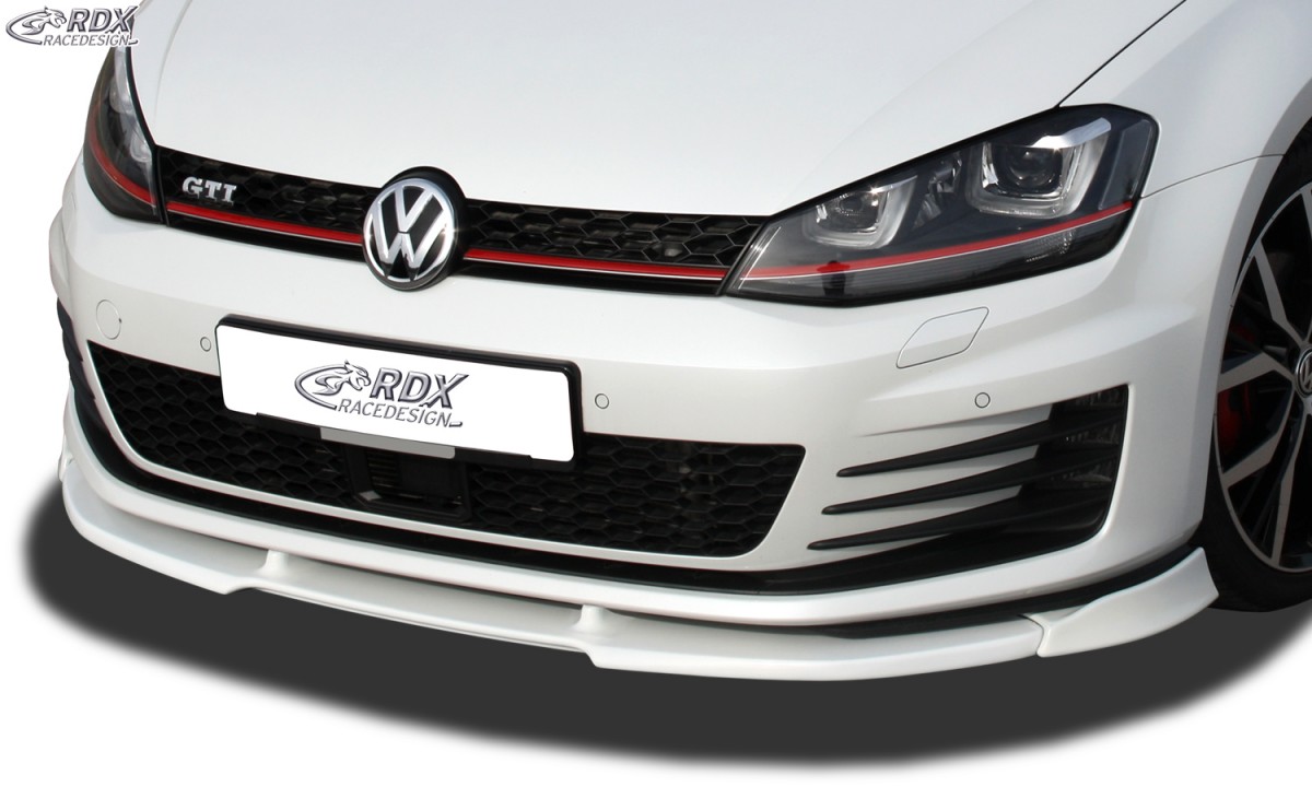 RDX Frontspoiler VARIO-X für VW Golf 7 GTI / GTD Frontlippe Front Ansatz Vorne Spoilerlippe