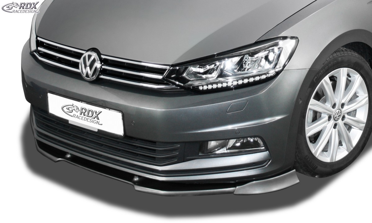 RDX Frontspoiler VARIO-X für VW Touran 5T 2015+ Frontlippe Front Ansatz Vorne Spoilerlippe