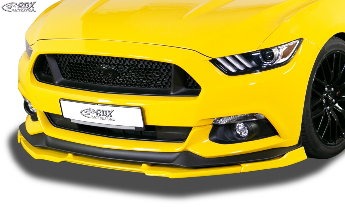 RDX Frontspoiler VARIO-X für FORD Mustang VI (2014-2018) Frontlippe Front Ansatz Vorne Spoilerlippe