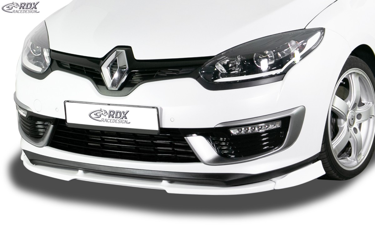 RDX Frontspoiler VARIO-X für RENAULT Megane 3 GT / GT-Line 2014+ Frontlippe Front Ansatz Vorne Spoilerlippe