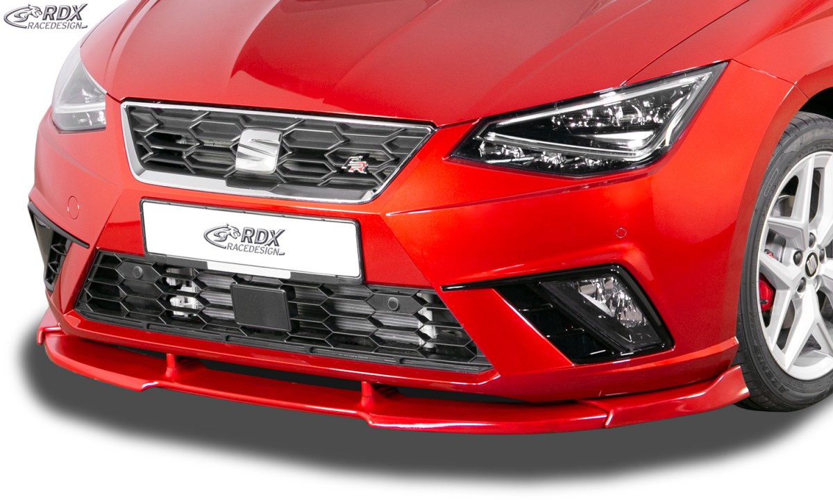RDX Frontspoiler VARIO-X für SEAT Ibiza 6F (alle, auch FR) Frontlippe Front Ansatz Vorne Spoilerlippe