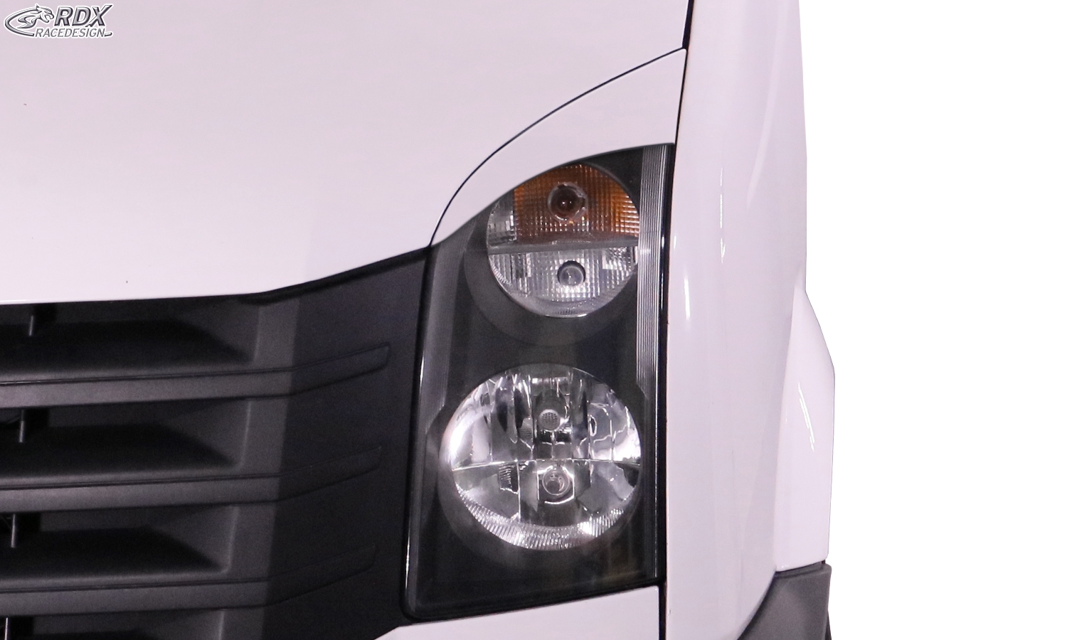 RDX Headlight covers for VW Crafter (2006-2017) Light Brows