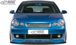 RDX Frontspoiler für VW Polo 9N Frontlippe Front Ansatz Spoilerlippe