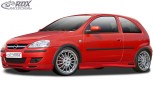 RDX Frontspoiler für OPEL Corsa C Facelift (ab 2002) Frontlippe Front Ansatz Spoilerlippe