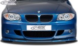 RDX Frontspoiler VARIO-X für BMW 1er E81 / E87 (M-Paket bzw. M-Technik Frontstoßstange) Frontlippe Front Ansatz Vorne Spoilerlippe