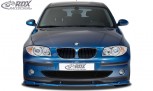 RDX Frontspoiler VARIO-X für BMW 1er E81 / E87 -2007 Frontlippe Front Ansatz Vorne Spoilerlippe
