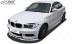 RDX Frontspoiler VARIO-X für BMW 1er E82 / E88 (M-Paket bzw. M-Technik Frontstoßstange) Frontlippe Front Ansatz Vorne Spoilerlippe