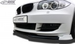 RDX Frontspoiler VARIO-X für BMW 1er E82 / E88 Frontlippe Front Ansatz Vorne Spoilerlippe