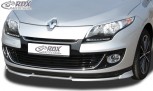 RDX Frontspoiler VARIO-X für RENAULT Megane 3 Limousine / Grandtour (2012+) Frontlippe Front Ansatz Vorne Spoilerlippe