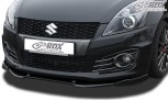 RDX Frontspoiler VARIO-X für SUZUKI Swift Sport 2012+ Frontlippe Front Ansatz Vorne Spoilerlippe