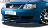 RDX Frontspoiler VARIO-X für VW Touran 1T (2003-2006) / Caddy 2K (2003 -2010) Frontlippe Front Ansatz Vorne Spoilerlippe