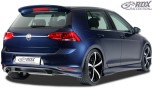 RDX Heckansatz für VW Golf 7 Heckeinsatz Heckblende Diffusor