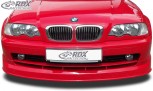 RDX Frontspoiler für BMW E46 Coupe / Cabrio (-2002) Frontlippe Front Ansatz Spoilerlippe