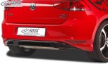 RDX Heckansatz für VW Golf 7 "GTI-Look" Heckeinsatz Heckblende Diffusor