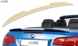 RDX Hecklippe für BMW 3er E93 Cabrio Heckklappenspoiler Heckspoiler Lippe Heckspoilerlippe